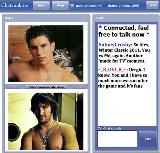 This gay roulette chat section allows you to randomly meet hot guys online ...