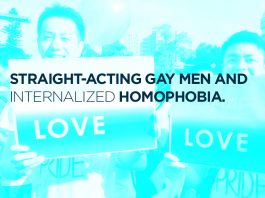 straight acting gay men internalized homophobia