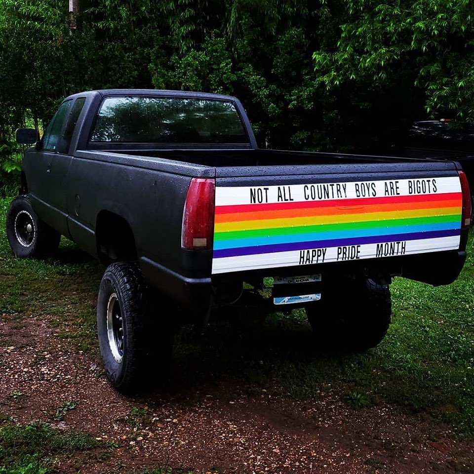 Cody Barlow's Pride Truck